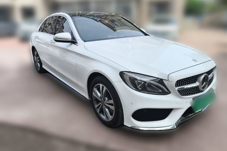 Used Mercedes-Benz C-Class 2018 C 200 L Sport Edition Front Right 45 Deg