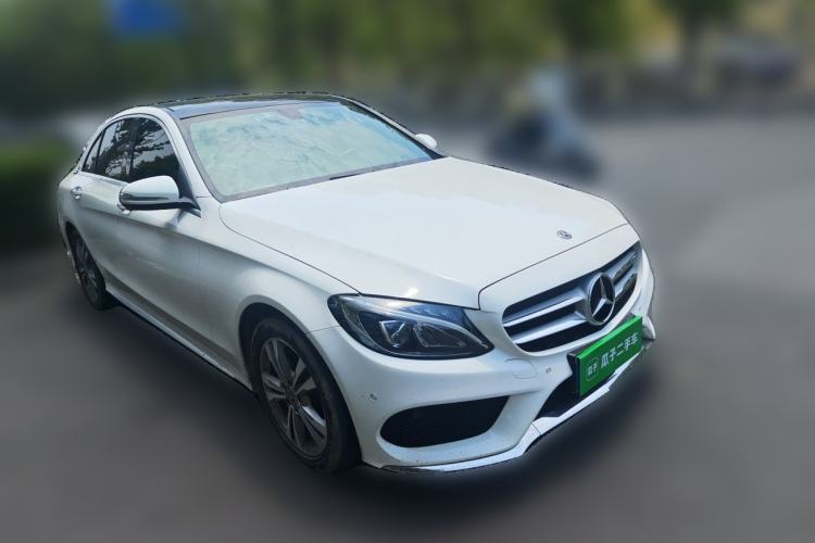 Used Mercedes-Benz C-Class 2018 C 200 L Sport Edition Front Right 45 Deg