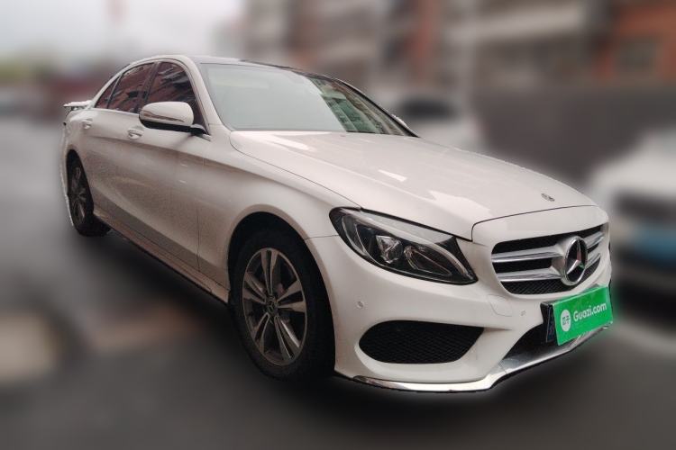 Used Mercedes-Benz C-Class 2018 C 200 L Sport Edition Front Right 45 Deg