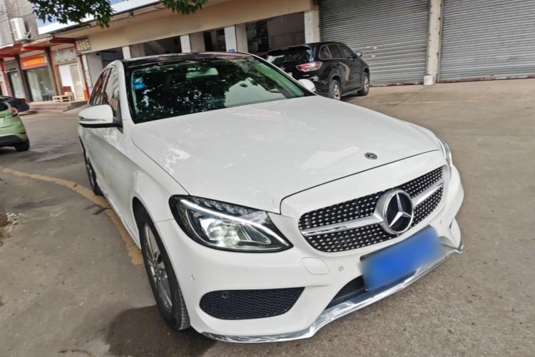 Used Mercedes-Benz C-Class 2018 C 200 L Sport Edition Front Right 45 Deg