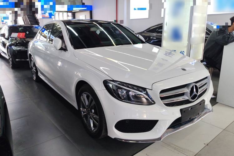 Used Mercedes-Benz C-Class 2018 C 200 L Sport Edition Front Right 45 Deg