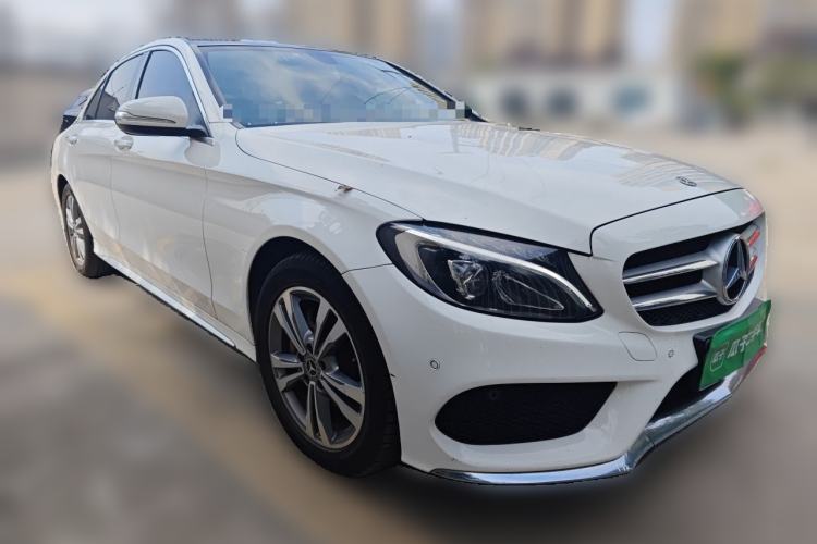 Used Mercedes-Benz C-Class 2018 C 200 L Sport Edition Front Right 45 Deg