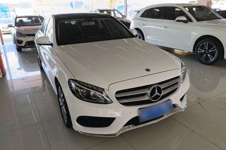 Used Mercedes-Benz C-Class 2018 C 200 L Sport Edition Front Right 45 Deg