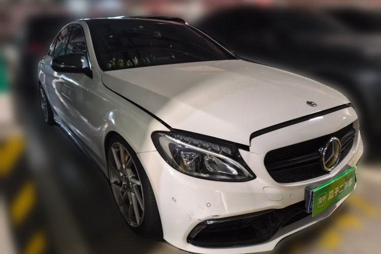 Used Mercedes-Benz C-Class 2018 C 200 Sport Edition Front Right 45 Deg