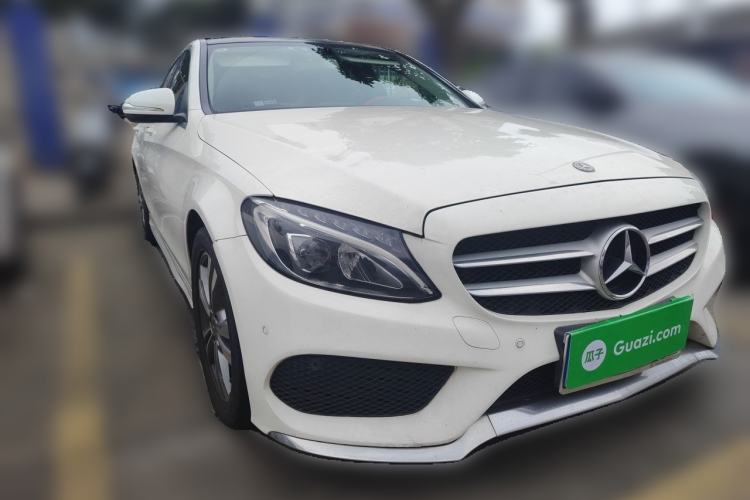 Used Mercedes-Benz C-Class 2018 C 200 L Sport Edition Front Right 45 Deg