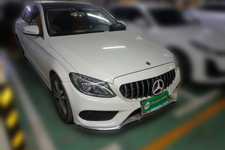 Used Mercedes-Benz C-Class 2018 C 200 L Sport Edition Front Right 45 Deg