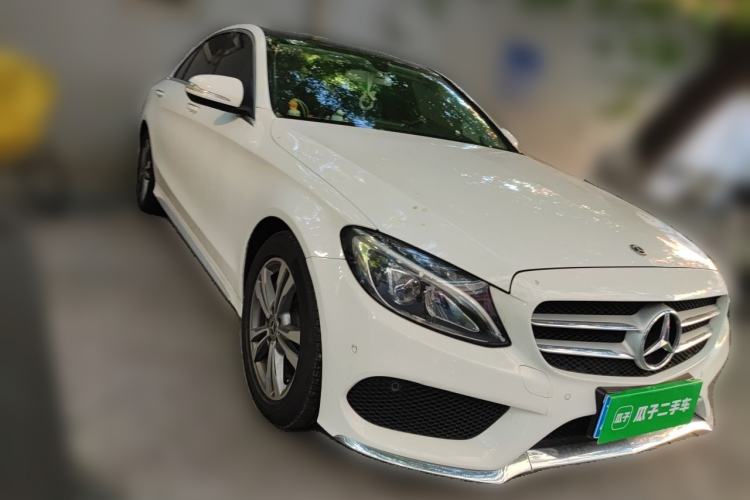 Used Mercedes-Benz C-Class 2018 C 200 L Sport Edition Front Right 45 Deg