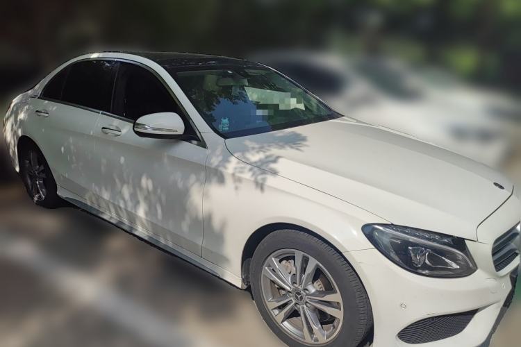 Used Mercedes-Benz C-Class 2018 C 200 L Sport Edition Front Right 45 Deg