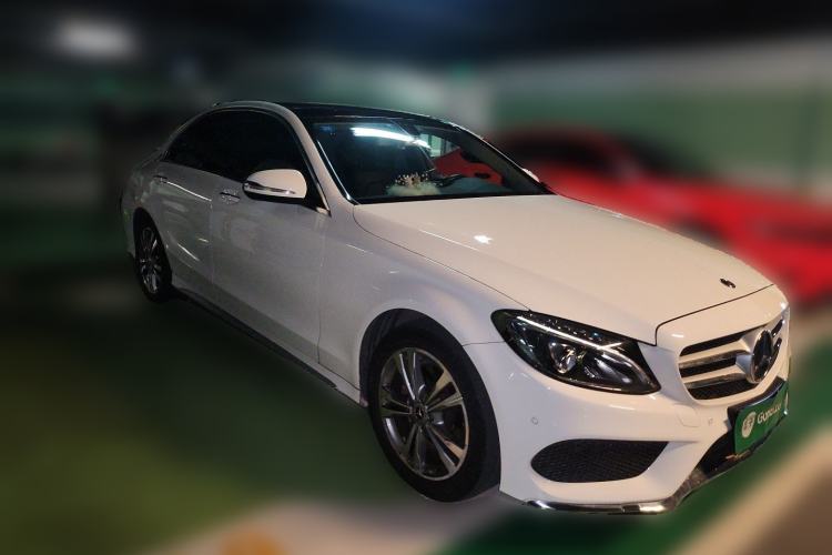 Used Mercedes-Benz C-Class 2018 C 200 L Sport Edition Front Right 45 Deg