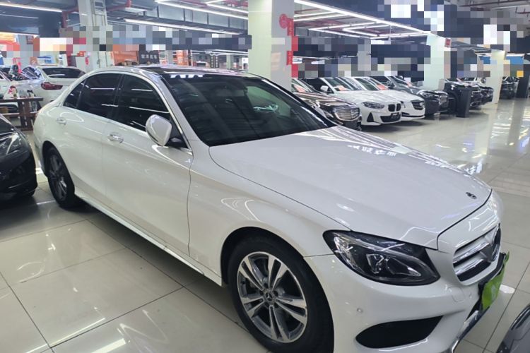 Used Mercedes-Benz C-Class 2018 C 200 L Sport Edition Front Right 45 Deg