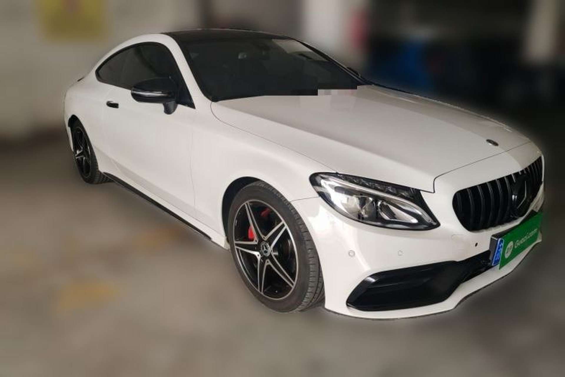 Used Mercedes-Benz C-Class 2018 C 200 Coupe Front Right 45 Deg