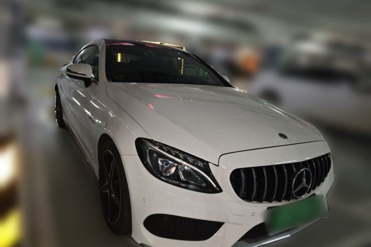 Used Mercedes-Benz C-Class 2018 C 200 Coupe Front Right 45 Deg