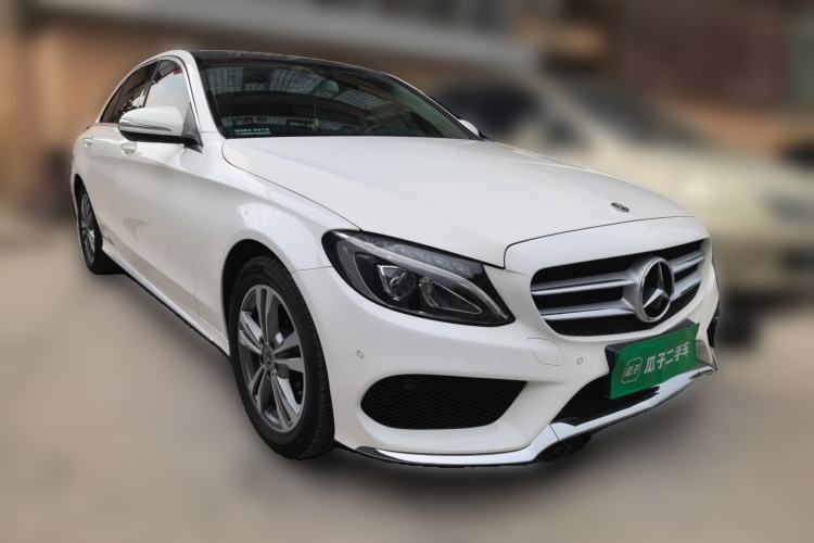 Used Mercedes-Benz C-Class 2018 C 200 L Sport Edition Front Right 45 Deg