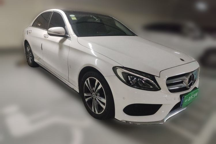 Used Mercedes-Benz C-Class 2018 C 200 L Sport Edition Front Right 45 Deg