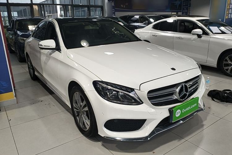 Used Mercedes-Benz C-Class 2018 C 200 L Sport Edition Front Right 45 Deg