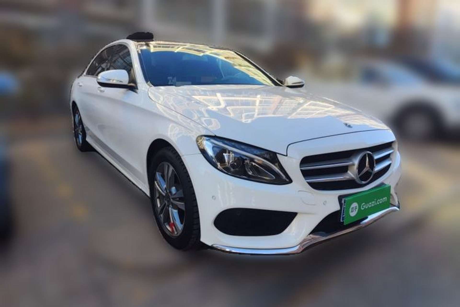 Used Mercedes-Benz C-Class 2018 C 200 L Sport Edition Front Right 45 Deg