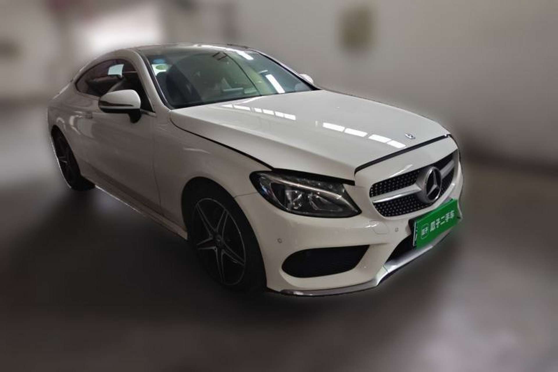 Used Mercedes-Benz C-Class 2018 C 200 Coupe Front Right 45 Deg