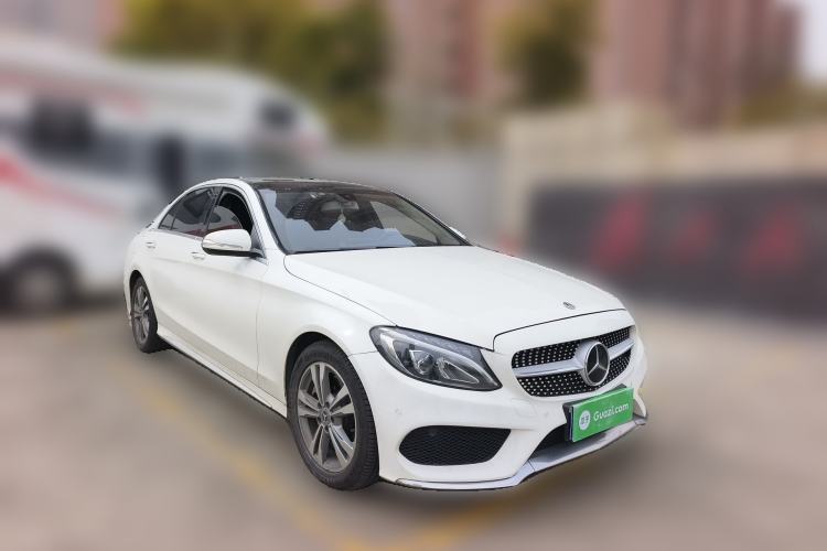 Used Mercedes-Benz C-Class 2018 C 200 L Sport Edition Front Right 45 Deg