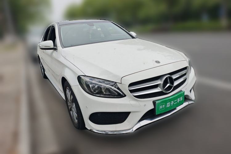Used Mercedes-Benz C-Class 2018 C 200 L Sport Edition Front Right 45 Deg