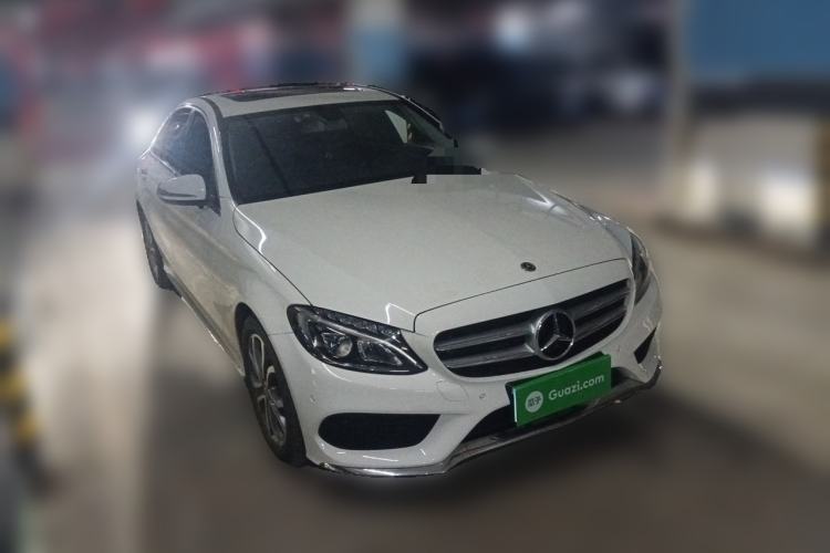 Used Mercedes-Benz C-Class 2018 C 180 L Dynamic Sports Edition Front Right 45 Deg