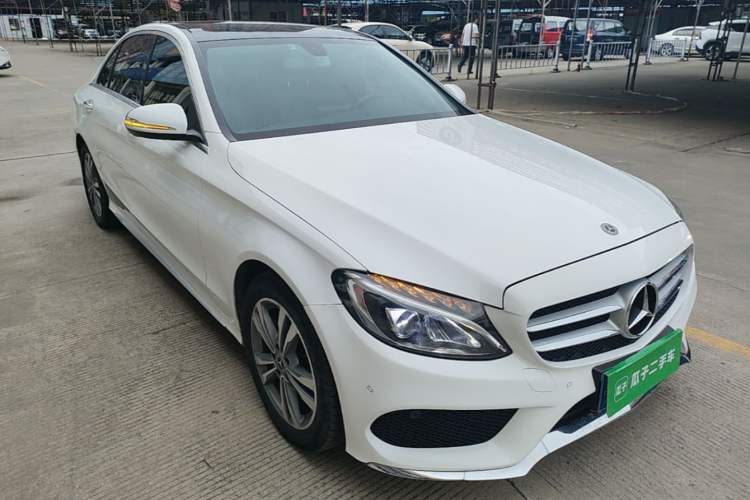Used Mercedes-Benz C-Class 2018 C 200 L Sport Edition Front Right 45 Deg