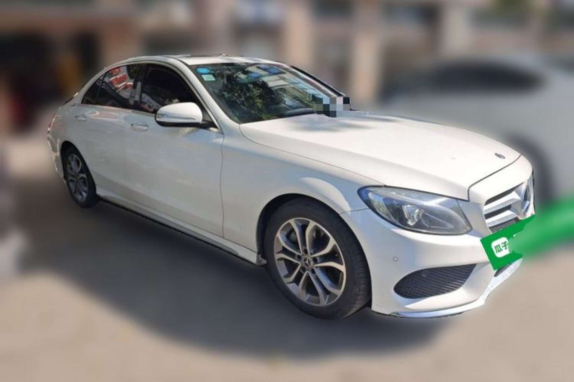 Used Mercedes-Benz C-Class 2018 C 180 L Fashion Edition Sport Version Front Right 45 Deg
