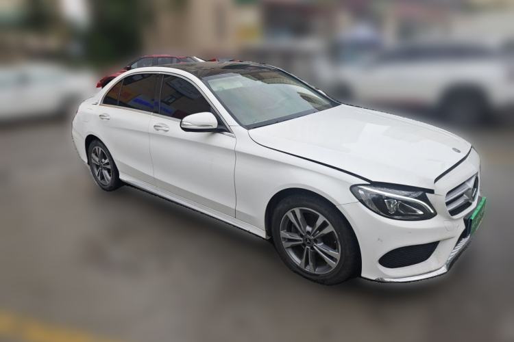 Used Mercedes-Benz C-Class 2018 C 200 L Sport Edition Front Right 45 Deg