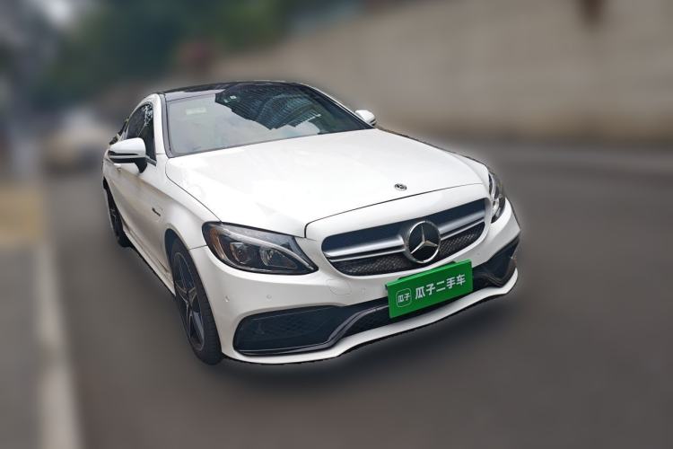 Used Mercedes-Benz C-Class 2018 C 200 Coupe Front Right 45 Deg