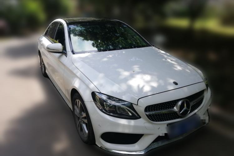 Used Mercedes-Benz C-Class 2018 C 200 L Sport Edition Front Right 45 Deg