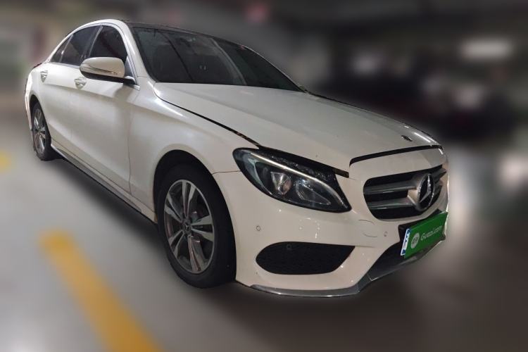 Used Mercedes-Benz C-Class 2018 C 200 L Sport Edition Front Right 45 Deg