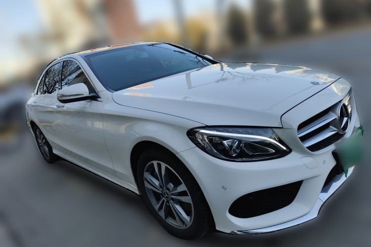 Used Mercedes-Benz C-Class 2018 C 200 L Sport Edition Front Right 45 Deg