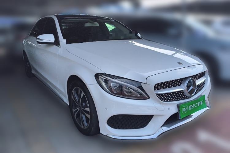 Used Mercedes-Benz C-Class 2018 C 200 L Sport Edition Front Right 45 Deg