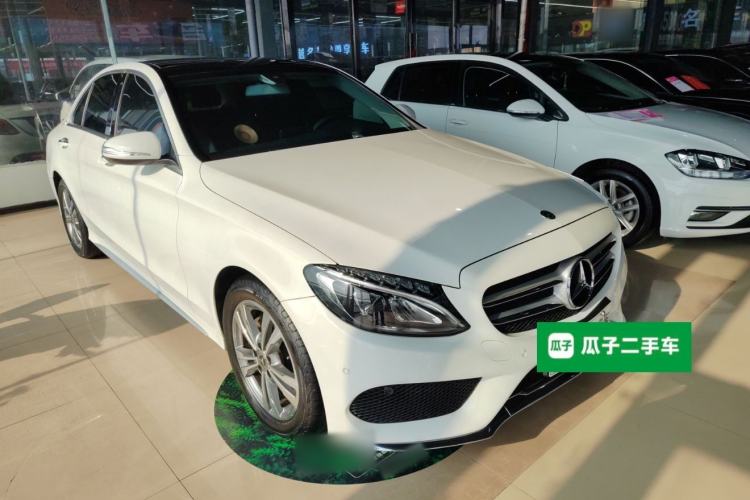 Used Mercedes-Benz C-Class 2018 C 200 L Sport Edition Front Right 45 Deg