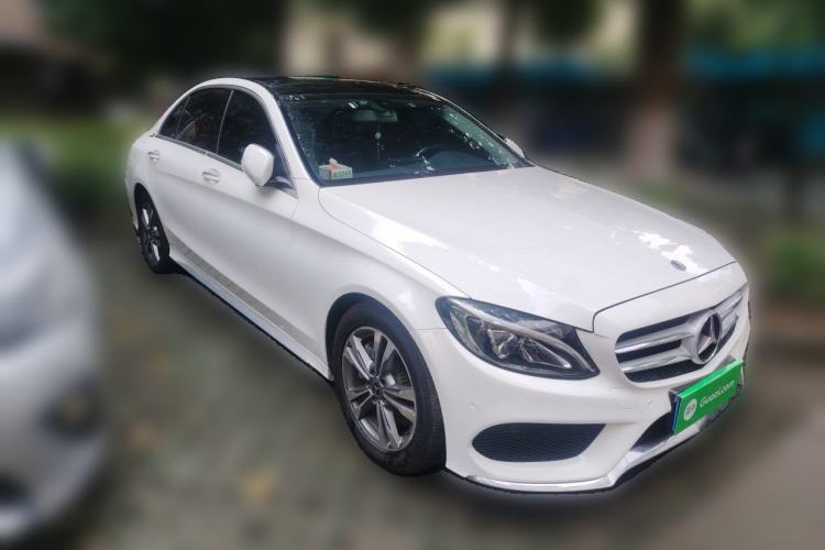 Used Mercedes-Benz C-Class 2018 C 200 L Sport Edition Front Right 45 Deg