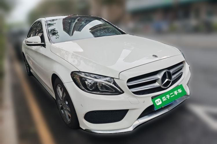 Used Mercedes-Benz C-Class 2018 C 200 L Sport Edition Front Right 45 Deg
