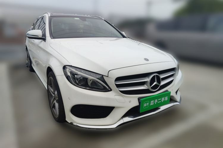 Used Mercedes-Benz C-Class 2018 C 200 Estate Front Right 45 Deg