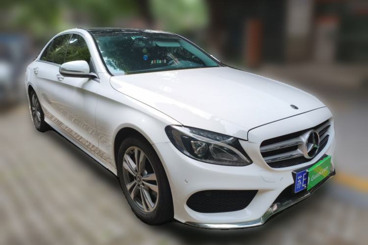 Used Mercedes-Benz C-Class 2018 C 200 L Sport Edition Front Right 45 Deg