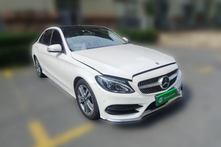 Used Mercedes-Benz C-Class 2018 C 200 L Sport Edition Front Right 45 Deg