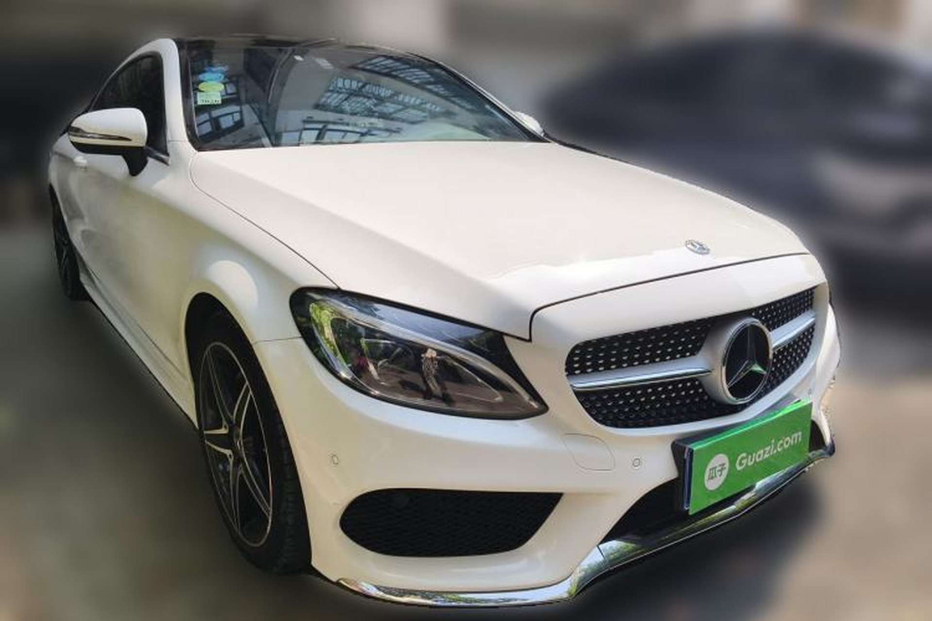 Used Mercedes-Benz C-Class 2018 C 200 Coupe Front Right 45 Deg