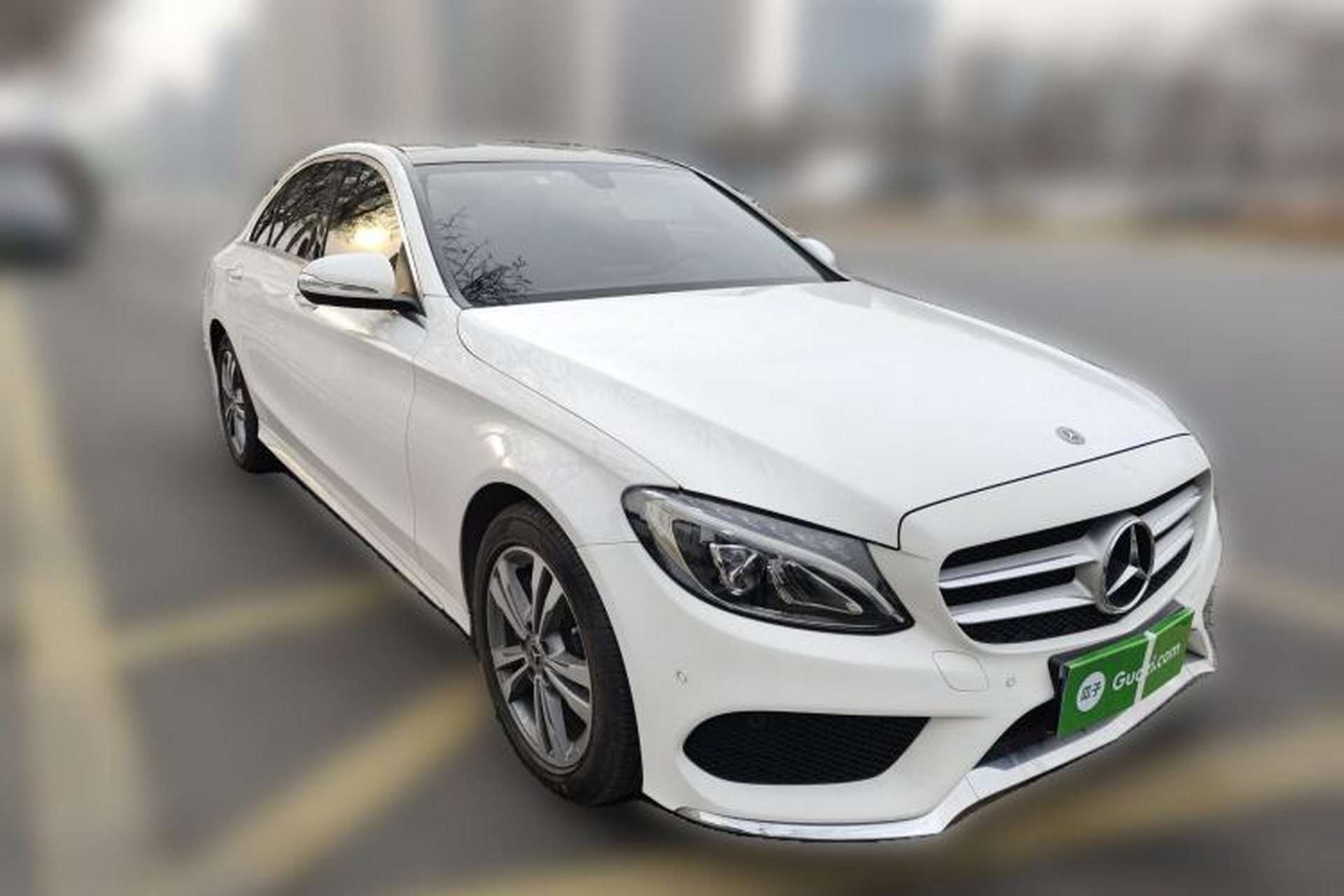 Used Mercedes-Benz C-Class 2018 C 200 L Sport Edition Front Right 45 Deg