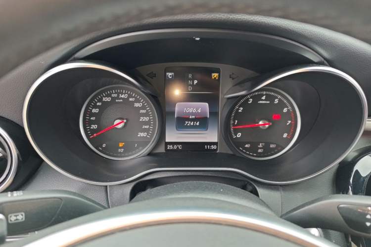 Used Mercedes-Benz C-Class 2018 C 200 Sport Edition Instrument Cluster