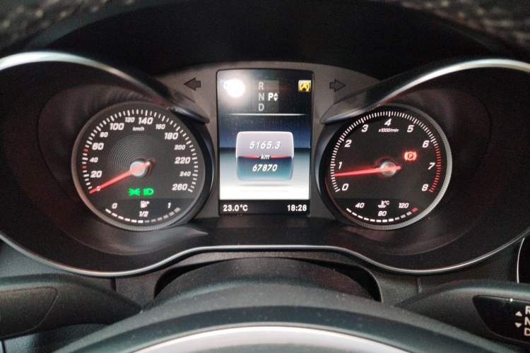Used Mercedes-Benz C-Class 2018 C 200 L Sport Edition Instrument Cluster