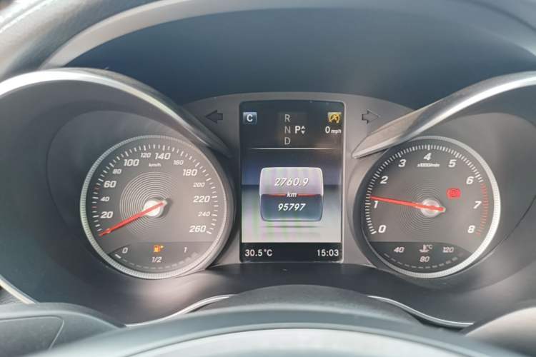 Used Mercedes-Benz C-Class 2018 C 180 L Fashion Edition Sport Version Instrument Cluster
