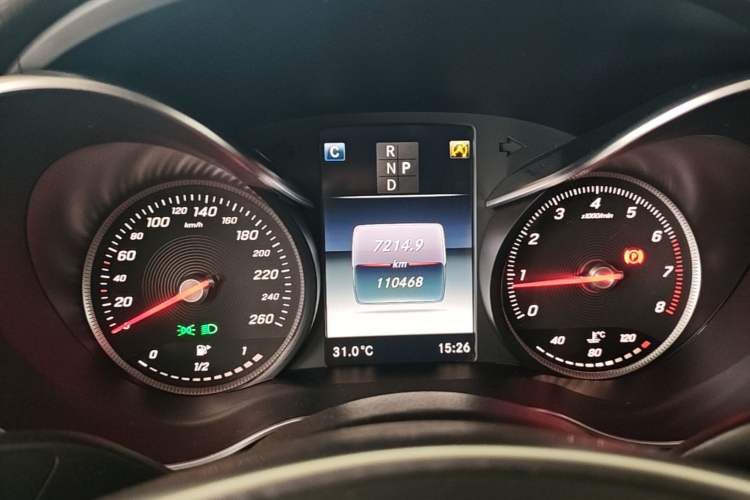 Used Mercedes-Benz C-Class 2018 C 200 Sport Edition Instrument Cluster