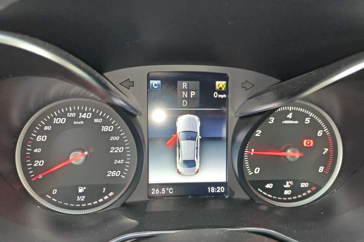 Used Mercedes-Benz C-Class 2018 C 200 L Sport Edition Instrument Cluster