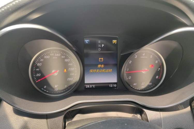Used Mercedes-Benz C-Class 2018 C 200 Coupe Instrument Cluster