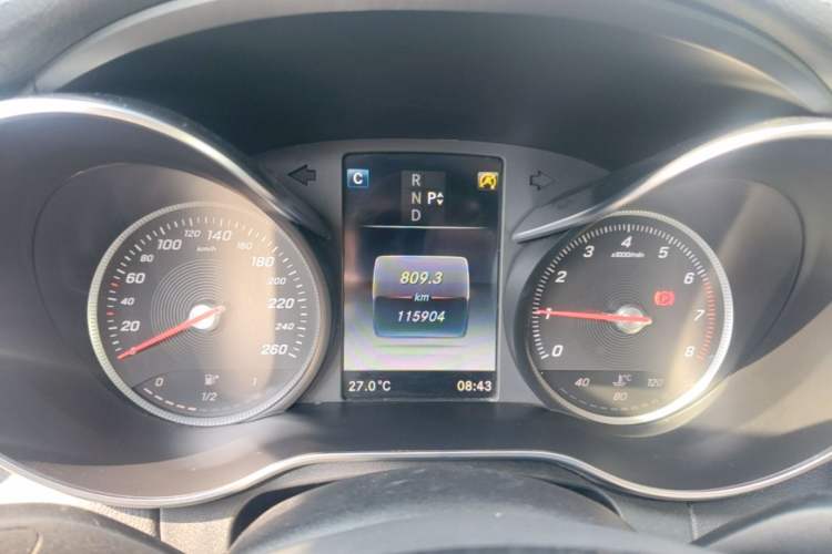 Used Mercedes-Benz C-Class 2018 C 200 L Sport Edition Instrument Cluster