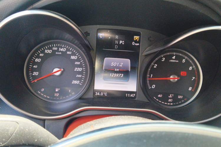 Used Mercedes-Benz C-Class 2018 C 200 Sport Edition Instrument Cluster