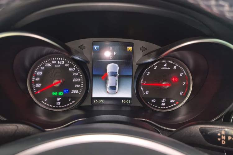 Used Mercedes-Benz C-Class 2018 C 180 L Fashion Edition Sport Version Instrument Cluster