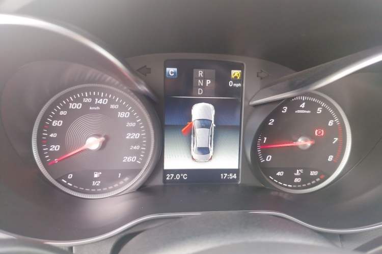 Used Mercedes-Benz C-Class 2018 C 200 Sport Edition Instrument Cluster